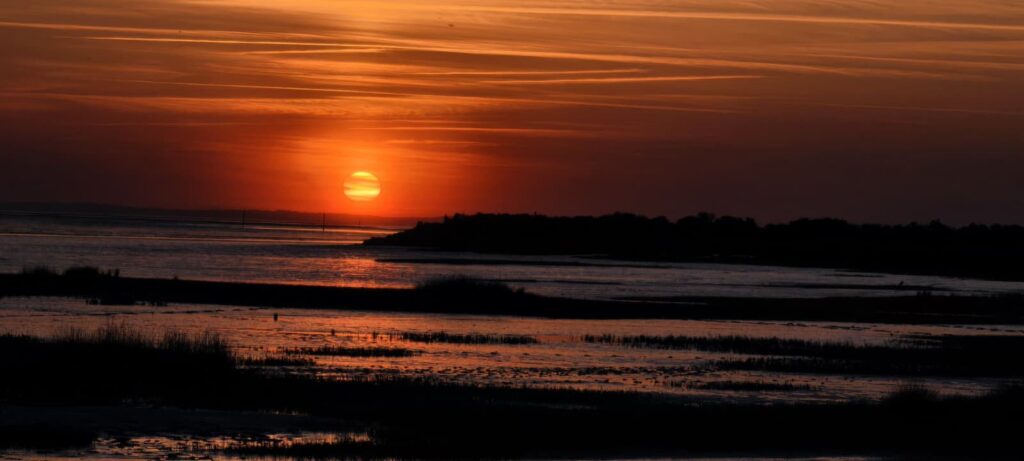 Couché soleil Immobilier Audenge